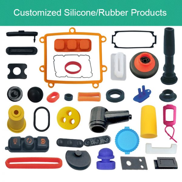 China silicone mold factory customized silicone part manufacturer rubber part custom made Chinese press mold