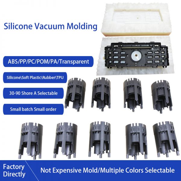 Small order plastic parts silicone mold Small batch silicone vacuum molding 3D printing prototypes Custom made ABS PC PP PA