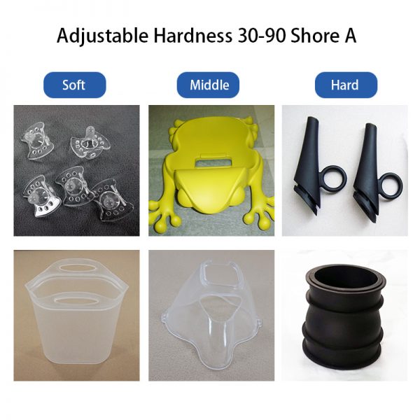 3D Printing Prototype Silicone Vacuum Molding Soft Plastic Rubber Silicone TPU TPR Sample Customized Hardness 30-90 Shore A - Image 3