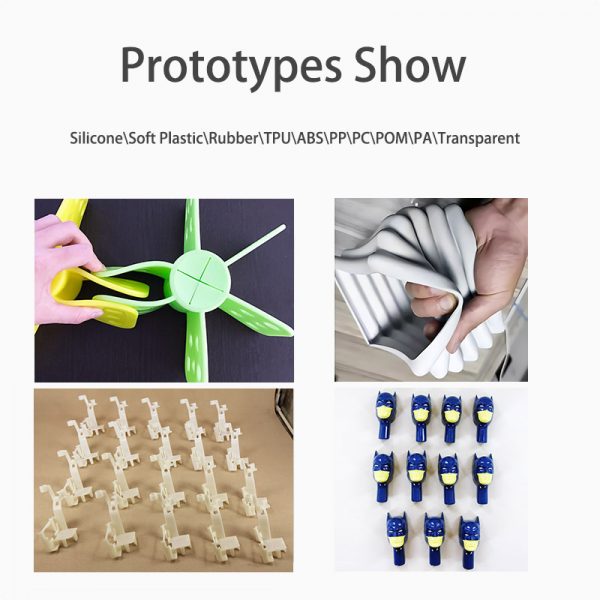 Small order plastic parts silicone mold Small batch silicone vacuum molding 3D printing prototypes Custom made ABS PC PP PA - Image 4
