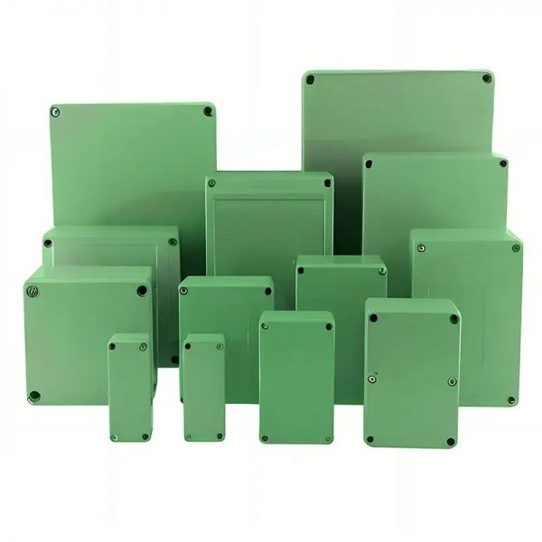 Guide rail terminal housing PLC industrial control box controller housing plastic electronic enclosures custom ABS PC - Image 7