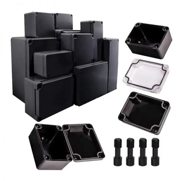 Guide rail terminal housing PLC industrial control box controller housing plastic electronic enclosures custom ABS PC - Image 8