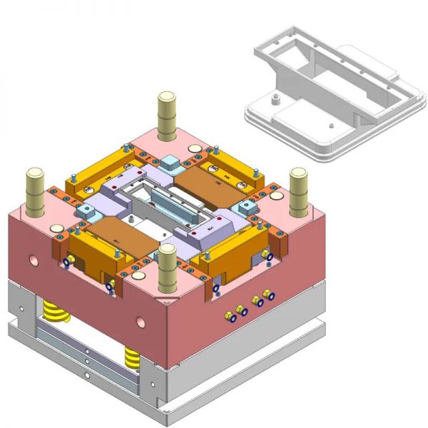 Mold design drawing plastic injection mold sample mold study mold drawing factory made plastic injection mold in China - Image 4